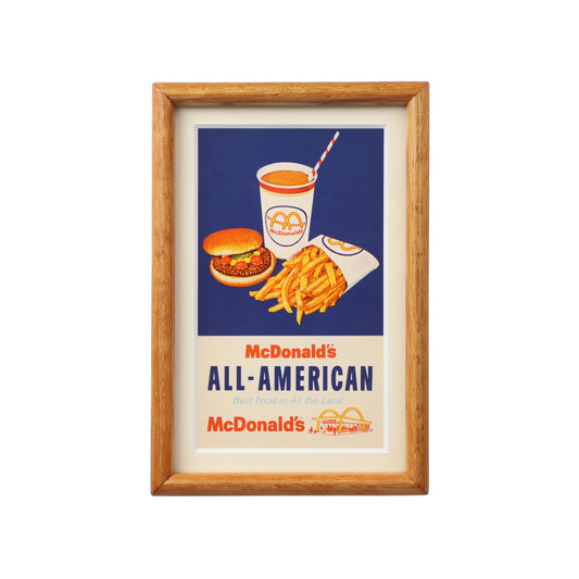 Russet Burbank x NOTEWORKS 60s McDonald's All-American Free Hamburger & Fries Coupon