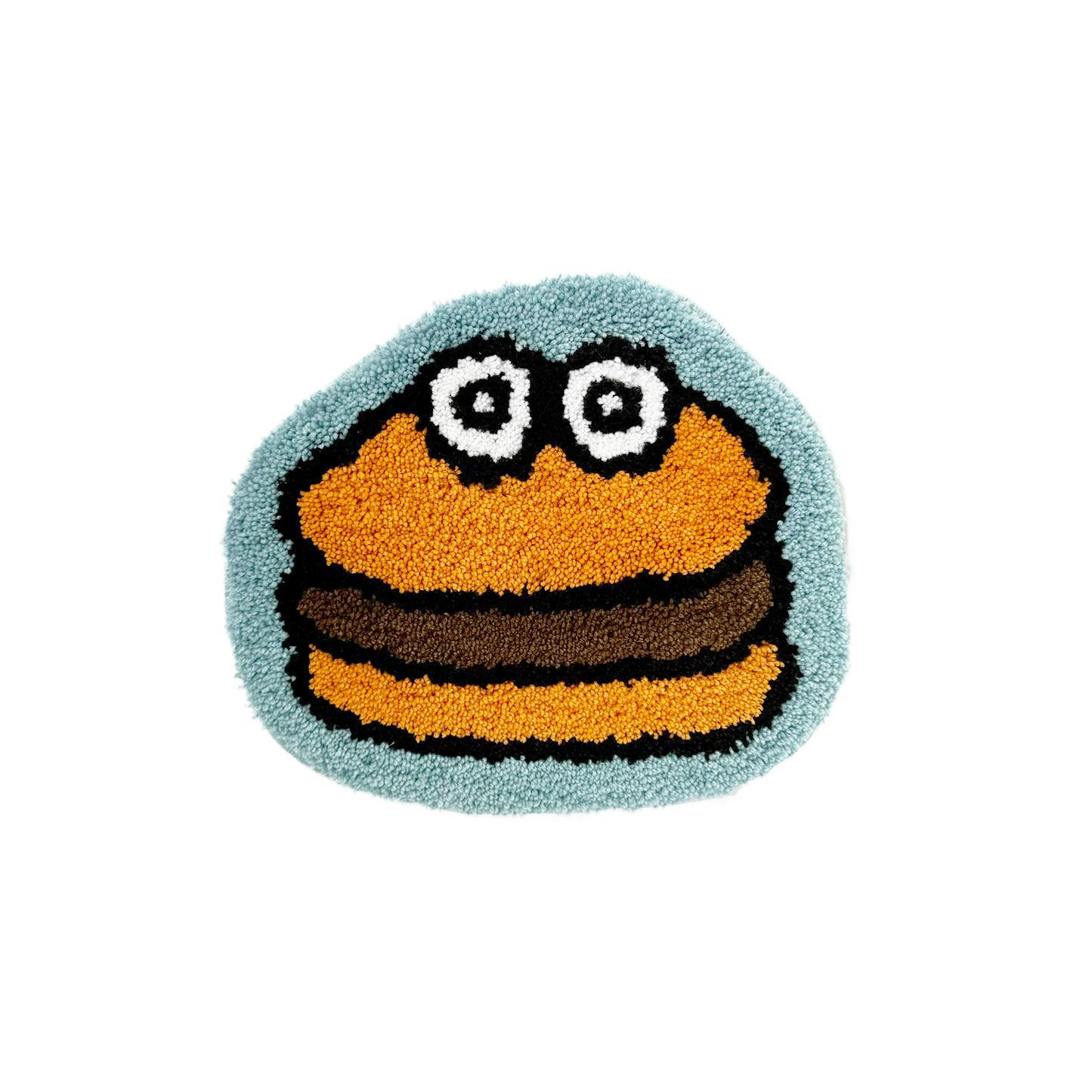 Russet Burbank Burger Rug (Powder Blue)