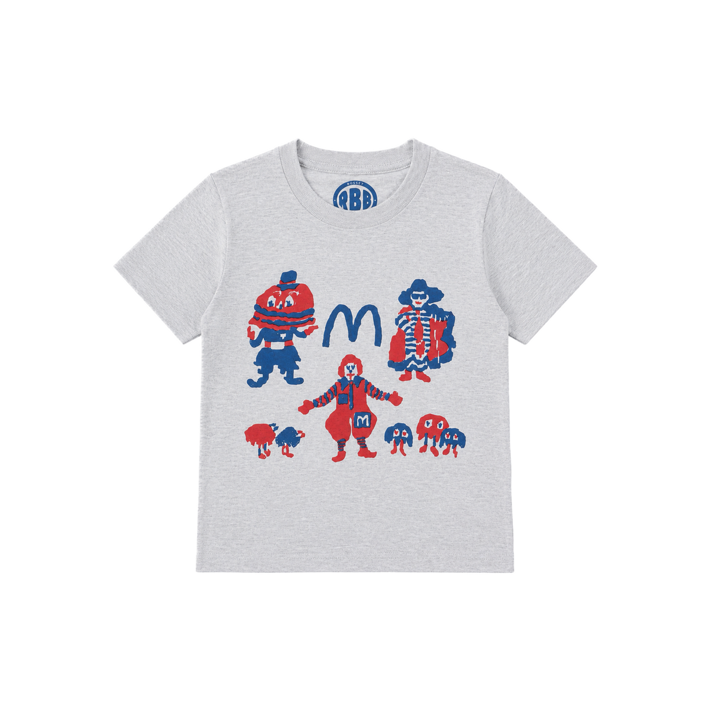 Russet Burbank Old “M” Kids Tee (Ash)