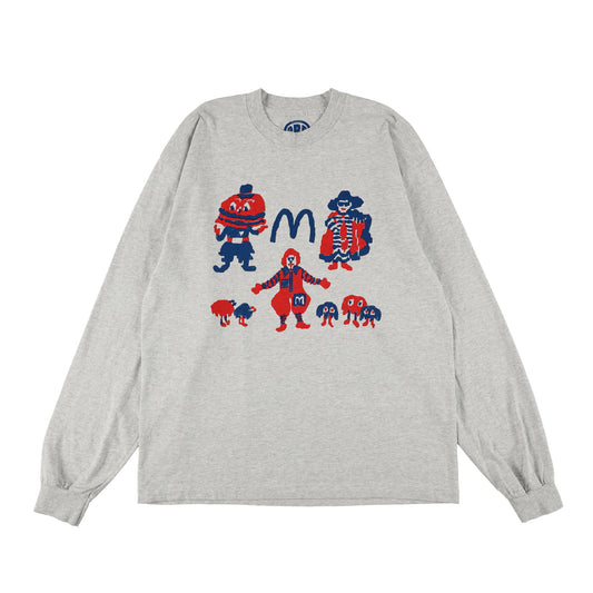 Russet Burbank Old “M” L/S Tee (Ash)
