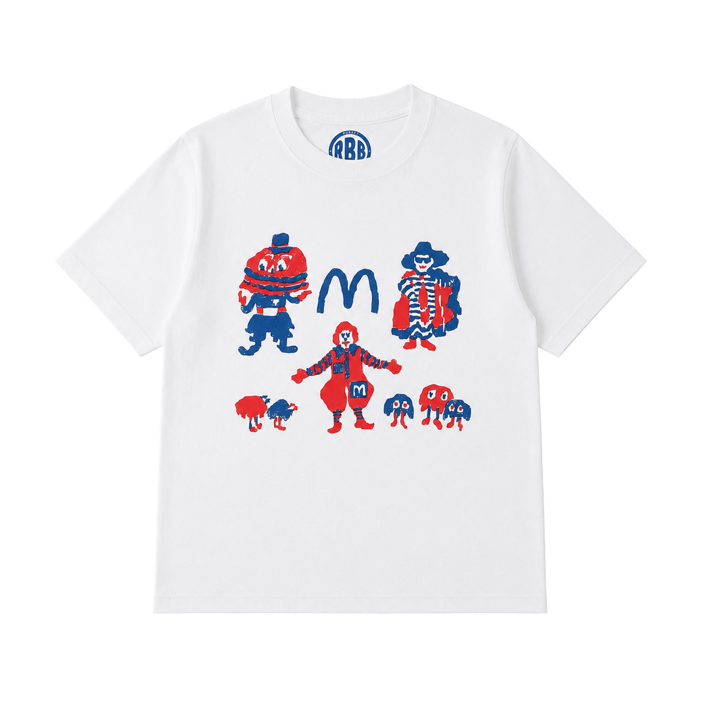 Russet Burbank Old “M” Tee (White)