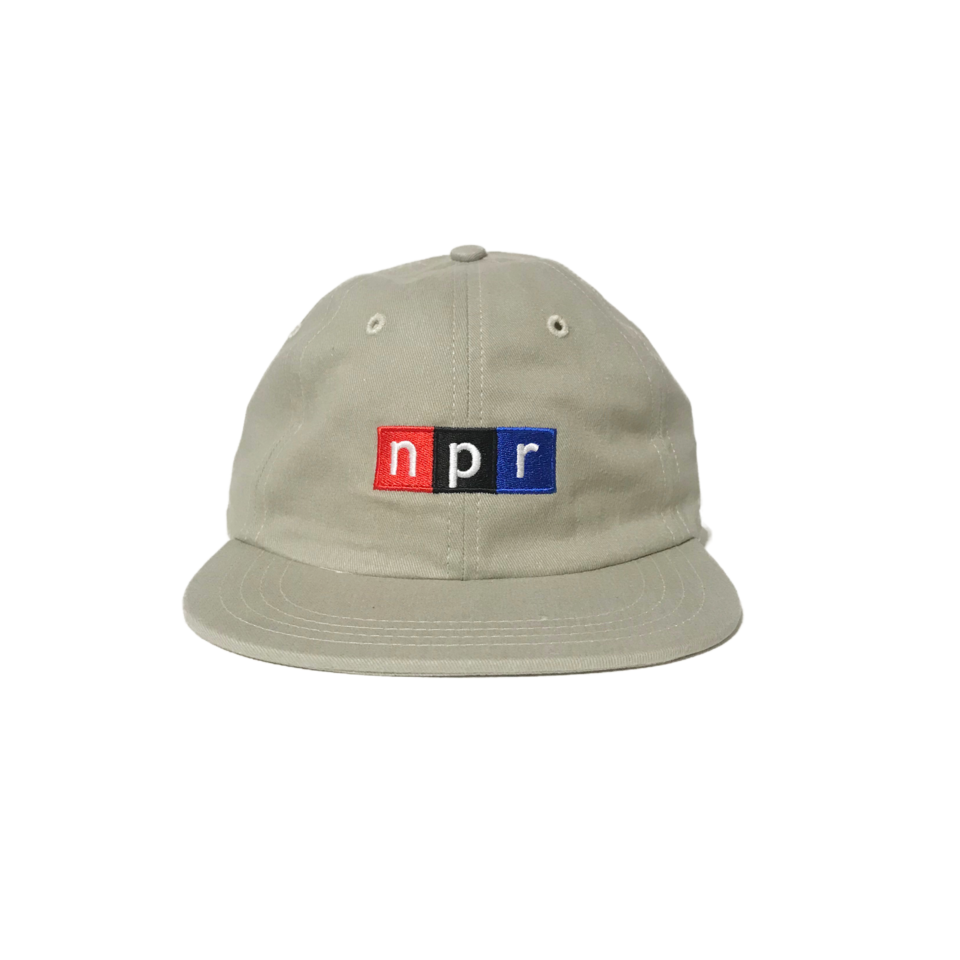 NPR Logo Cap Khaki | Russet Burbank